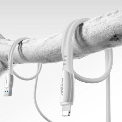9. Joyroom S-A59 Vibrant Series 3A USB-A - Lightning Kabel 1,2 m - weiß