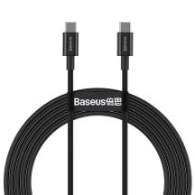 Baseus CATYS-C01 USB-C – USB-C PD QC FCP Kabel 100 W 5 A 480 Mbit/s 2 m – Schwarz