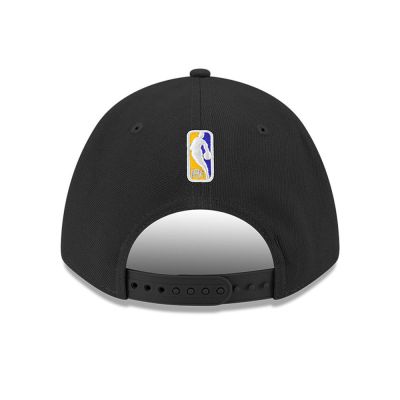 4. New Era 9FORTY Los Angeles Lakers NBA Team M-Crown Snapback Cap, schwarz - 60755479