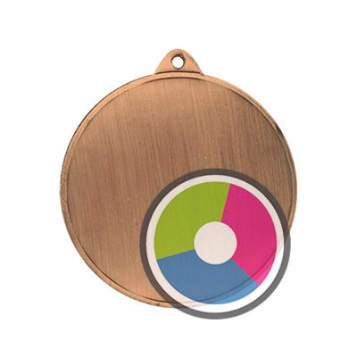 2. Medaille mit Luxor-Jet-Druck