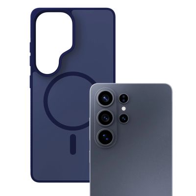 3. Samsung Galaxy S26 Ultra - 3mk Smoke MagCase Blau