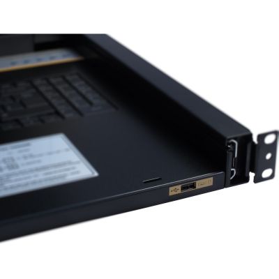 5. Inter-Tech KVM-1708 Rack-Konsole 43,2 cm (17") 1280 x 1024 px Stahl Schwarz