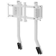 Oplite OP-SMS-GTRESW Monitorhalterung / -ständer für 144,8 cm (57") Stange, Weiß