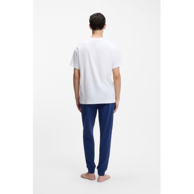 2. Hugo Loungewear Laze BIANCO Herren-Schlafshirt (50525236-101)