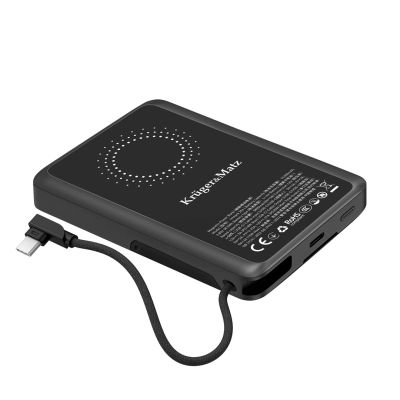 Kruger&Matz 10000 mAh Li-Pol Powerbank mit QC- und PD-Funktion, CCC-Zertifikat (asiatische Länder)