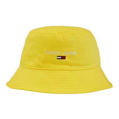 Tommy Jeans Sport Bucket Hat Gelb - AW0AW11661-ZGF