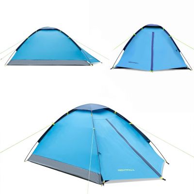 2. NILS CAMP Nightfall NC6033 Campingzelt für 2 Personen, blau