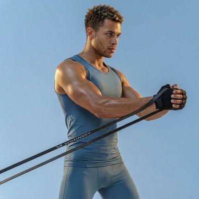 4. Wozinsky WGO-3 Latex-Widerstandsbänder - 3 Stück.