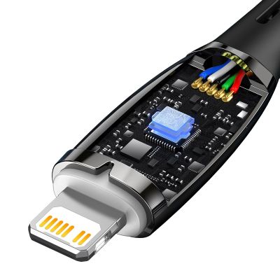 7. Baseus CADH000101 Lightning – USB-C PD-Kabel 20 W 480 Mbit/s 2 m – Schwarz