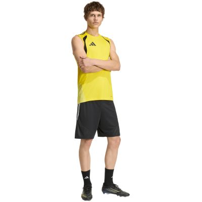 7. adidas Tiro 26 Wettkampf-Trikot für Herren, ärmellos, Gelb, KA7615