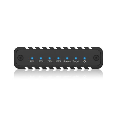 5. IcyBox-Adapter mit Klonfunktion für M.2 NVMe SSD USB 3.2 Gen2 (Einzelhandel)