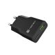 7. NATEC RIBERA GAN SLIM WANDLADEGERÄT 1x USB-A + 1x USB-C 20W SCHWARZ