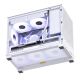 11. Jonsbo D32 PRO White PC-Gehäuse, Mini-Gehäuse, mATX, Tempered Glass – weiß