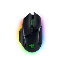 Razer Basilisk V3 Pro Maus, rechte Seite, kabellos (RF), Bluetooth, USB Typ-C, optisch, 30000 DPI