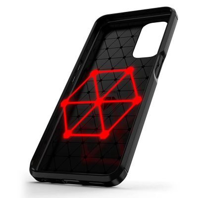 5. Carbon Case Flexible Hülle für OnePlus Nord N200 5G schwarz