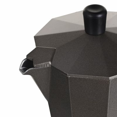 3. Kaffeemaschine aus Aluminium (6 Tassen; 300 ml) MR-1666-6-BROWN MAESTRO