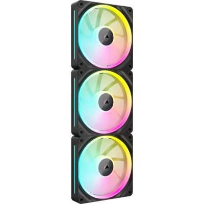 Corsair CO-9051026-WW Computer-Kühlsystem Computergehäuselüfter 12 cm Schwarz 3 Stück.
