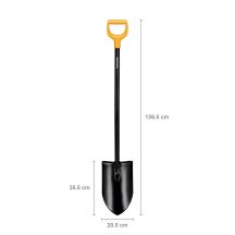 FISKARS SHARP SOLID+ XL SPATEN LANGER STiel