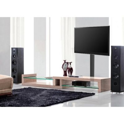 7. TECHLY LED/LCD-TV-Bodenständer 32-55 Zoll 40 kg