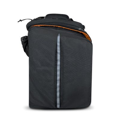 10. Wozinsky große Fahrradgepäckträgertasche 35l + Regenschutz schwarz (WBB19BK)