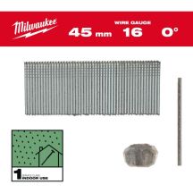 MILWAUKEE PINS 16G/45mm/0° FOR M18 FN16GS /2500 pcs.