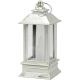 3. LED-KERZENLATERNE 9 CM, SILBER