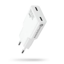 EVERACTIVE NETZLADEGERÄT 2 X USB-C QUICK CHARGE 4+ 30 W SUPER SLIM WEISS SC-385Q