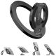 2. Ring SODI ST04 doppelseitiger Magnetverschluss mit MagSafe – schwarz