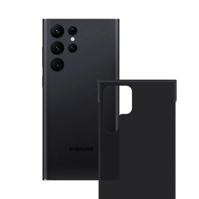 12. 3mk Just20g Matt Case für Samsung Galaxy S22 Ultra 5G - Matt Schwarz