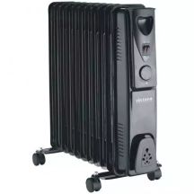 VOLTENO Ölkühler 13-Lamellen 2500W Schwarz