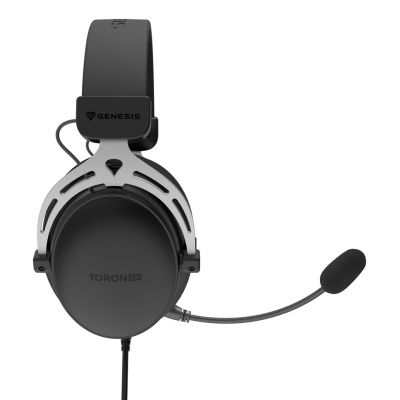 16. GENESIS Toron 531 Gaming-Headset mit Kabel und Kopfbügel, Schwarz
