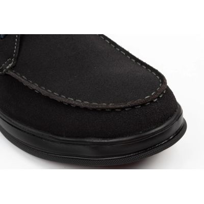 4. Lee Cooper Herrenschuhe, elegante Leder-Ankle-Boots mit Reißverschluss