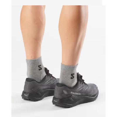 8. Salomon Aero Blaze 4 Grvl GTX Herren-Laufschuhe, niedrig geschnitten, schwarz (L45403000)