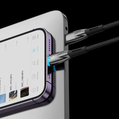 21. Baseus CADH000101 Lightning – USB-C PD-Kabel 20 W 480 Mbit/s 2 m – Schwarz