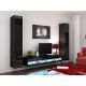 3. TV-Schrank VIGO NEW '180' 30/180/40 schwarz/schwarz poliert