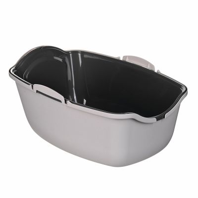 12. ROTHO Bailey Schwarz-Weiß - Katzentoilette