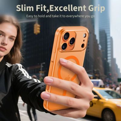 5. Tech-Protect Magslim MagSafe Hülle für iPhone 17 Pro – Orange