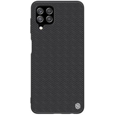 Nillkin Textured Case robuste, verstärkte Hülle mit Gelrahmen und Nylonrückseite für Samsung Galaxy A22 4G schwarz