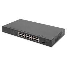 24-Port Gigabit + 2-Port Gigabit SFP Switch