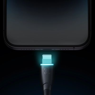 10. Joyroom Starry Series SA32-CL3 30 W USB-C/ Lightning -Kabel 1 m – schwarz
