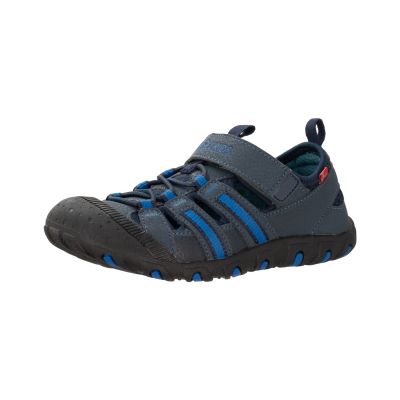 4. Trollkids Kids Sandefjord Sandal XT marine/mittelblau Kinder Sportsandalen für Jungen/Mädchen (668-117)