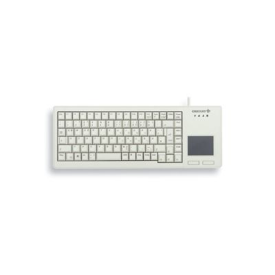 CHERRY XS Touchpad-Tastatur Universal USB QWERTZ Deutsch Grau