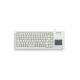 CHERRY XS Touchpad-Tastatur Universal USB QWERTZ Deutsch Grau