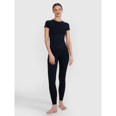 3. Schnelltrocknendes Damen-Yoga- und Pilates-T-Shirt 4F 4FWSS25TFTSF1270-20S