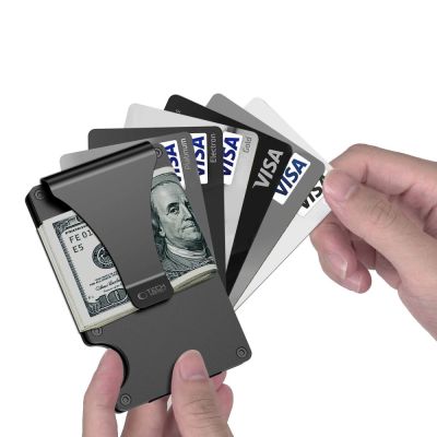 2. Tech-Protect Thorn RFID-Geldbörse – Schwarz