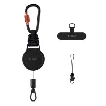 Tech-Protect ATH04 UrbanLoop Lanyard – Schwarz und Orange