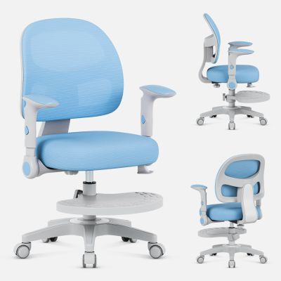 15. Junior 5.0 blauer Drehstuhl