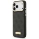 2. Guess 4G Logo Plate MagSafe Hülle für iPhone 17 Pro Max – Schwarz