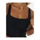 5. RIP CURL Premium Surf D-DD Einteiliger schwarzer Badeanzug