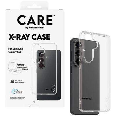 4. CARE by PanzerGlass Röntgen-Schutzhülle für Samsung Galaxy S26 - Transparent